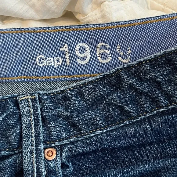 GAP 1969 Women's Flare Jeans - Dark Blue - Picture 4 of 9